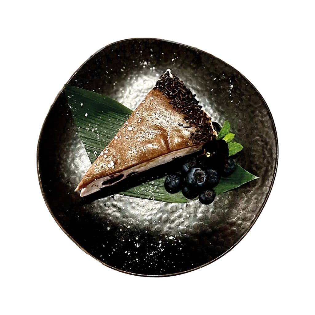 Blueberry Baked Cheesecake