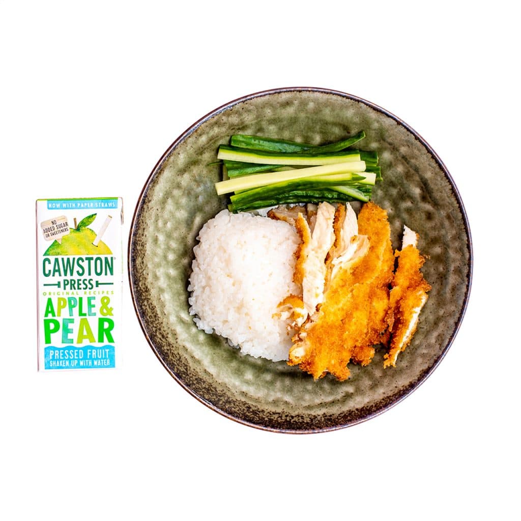 Panko Chicken & Rice