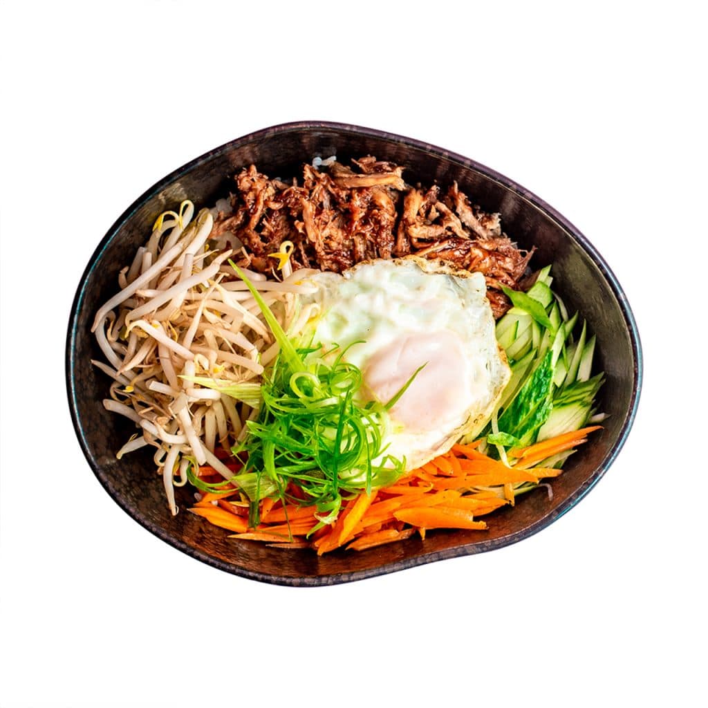 Shredded Duck Donburi