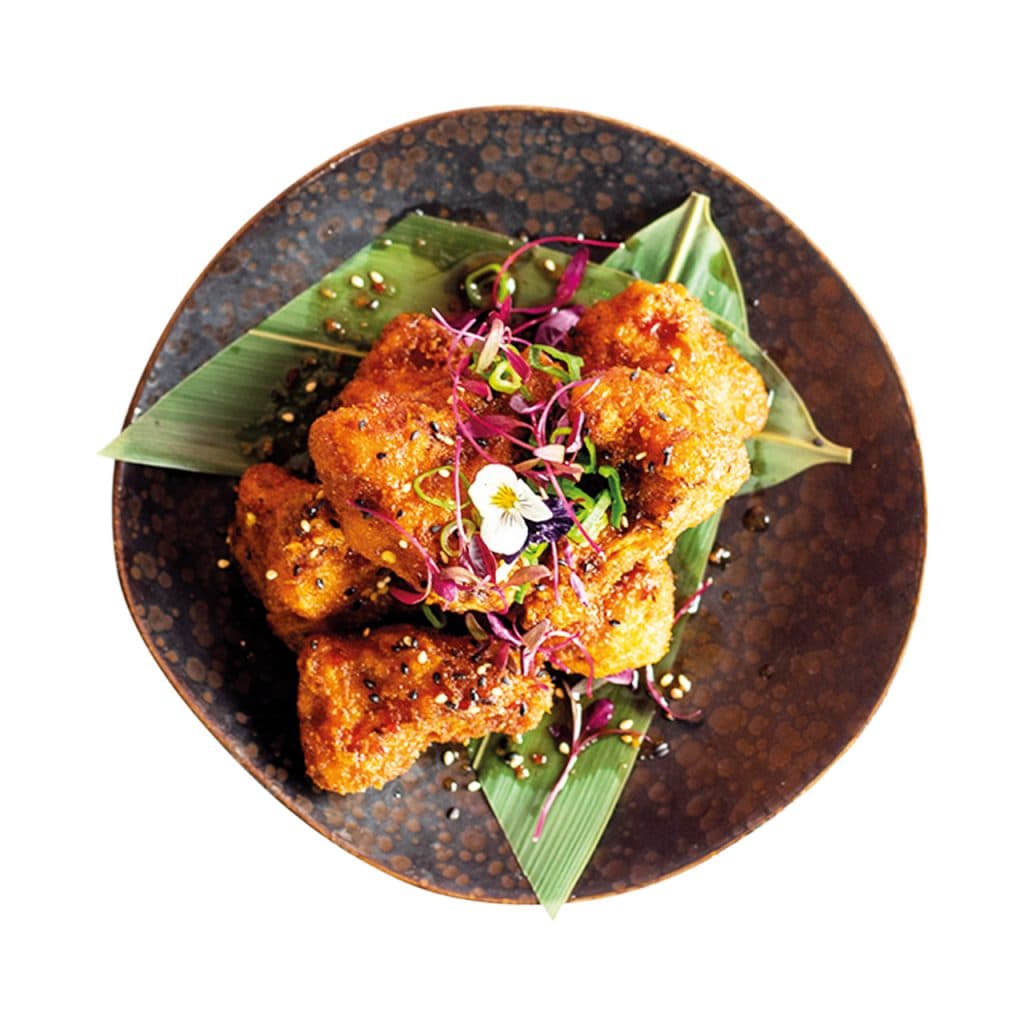 Sticky Sesame Cauliflower